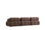 Atelier Del Sofa Doblo Sofá de 3 Plazas - Capuchino